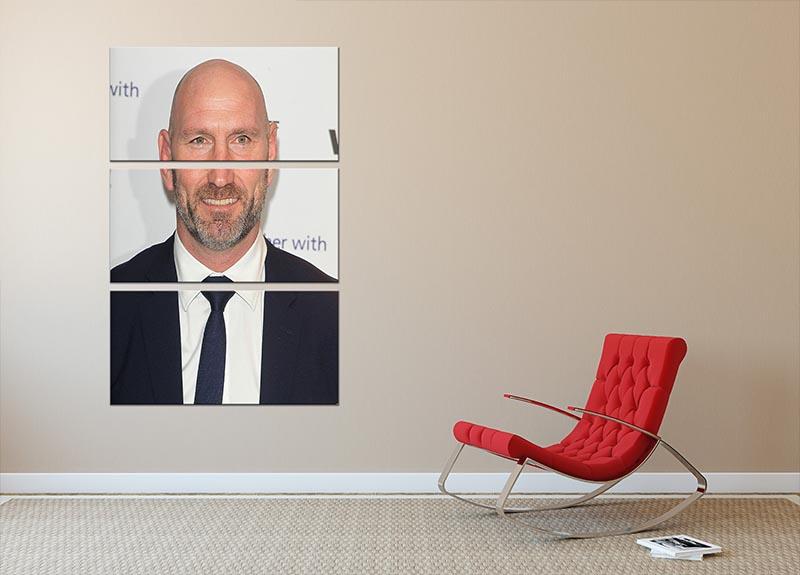 Lawrence Dallaglio 3 Split Panel Canvas Print showcasing three high-quality canvases with a cohesive design, perfect for modern decor.