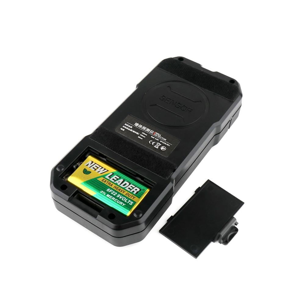 LCD Backlight Display Infrared Metal Detector designed for locating metal objects like steel wire and copper tubes, featuring a clear display and portable design.