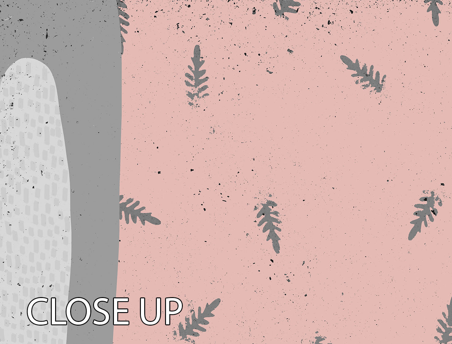 Little Bunny Pink 3 Split Panel Canvas Print featuring adorable bunny illustrations in soft pink tones, perfect for children's rooms.