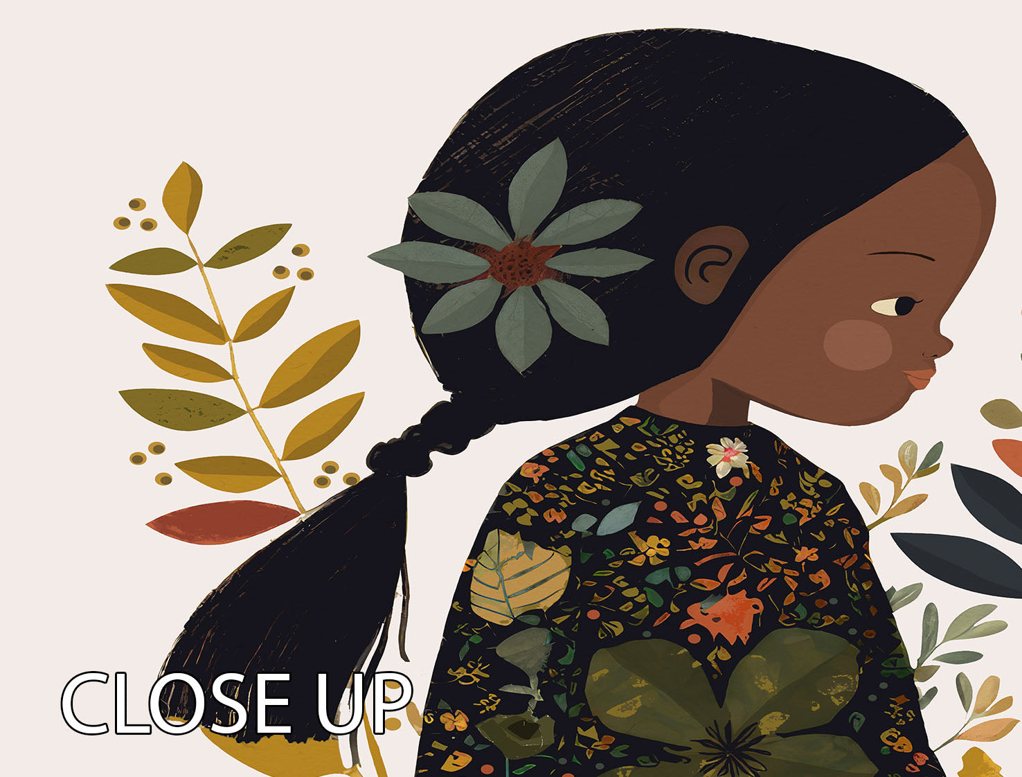 A beautiful 3-panel canvas print featuring a little flower girl, perfect for enhancing home decor.