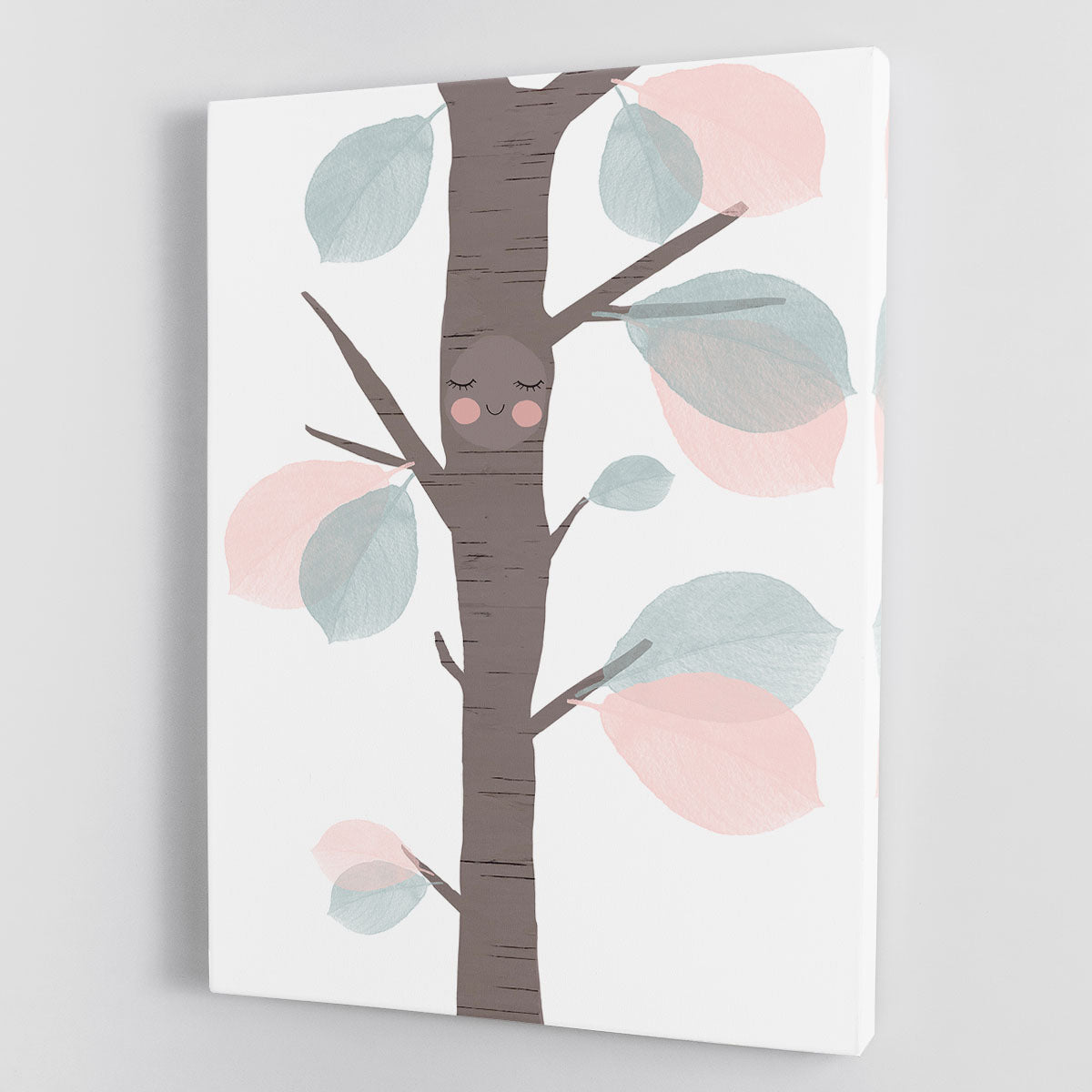 A beautiful Little Tree Canvas Print showcasing vibrant colors and intricate details, perfect for home decor.