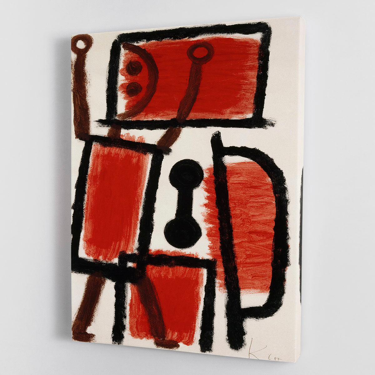 Locksmith 1940 No.1 Canvas Print showcasing vintage artistry with vibrant colors and intricate details.