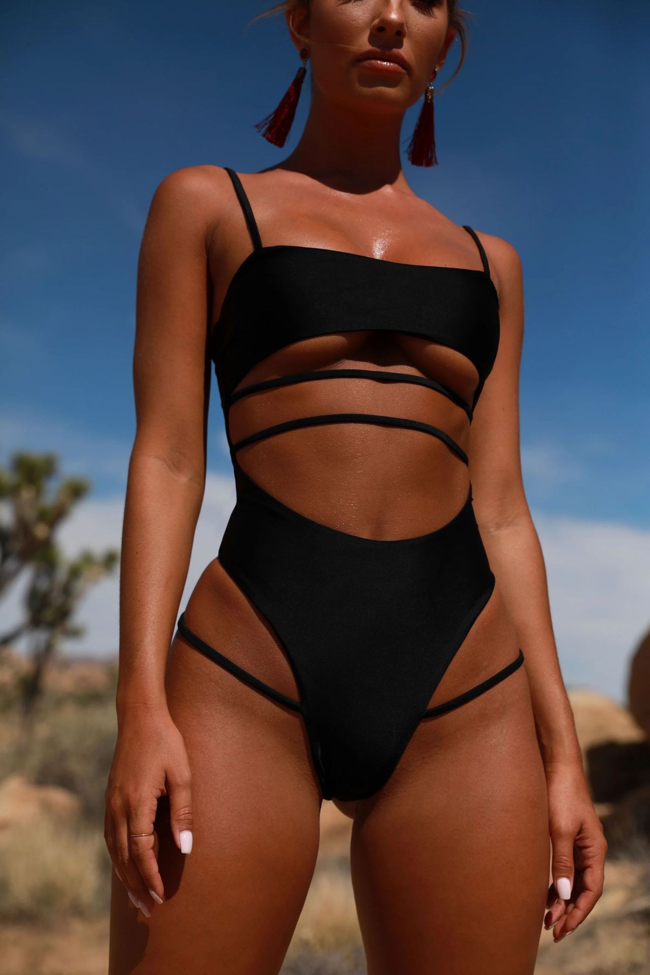 Luxury Designer Bandage Swimwear for Women, featuring a stylish push-up bikini design in vibrant colors, perfect for summer beach outings.