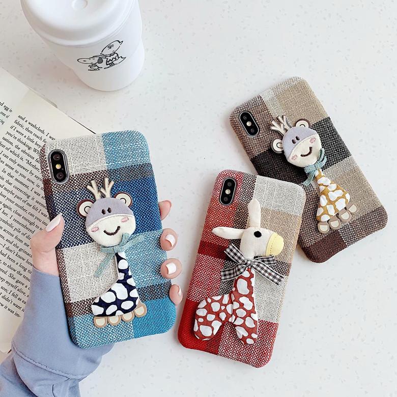 Luxury Fashion Fabric Designer Phone Cases for iPhone 12, 11 Pro, X, XS, showcasing elegant PU leather design and compatibility with multiple models.