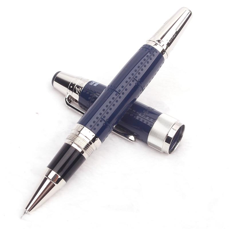 Luxury Mt Pen Limited Special Edition St. Exupery Signature Wine Red ballpoint pen with elegant design and smooth writing point.