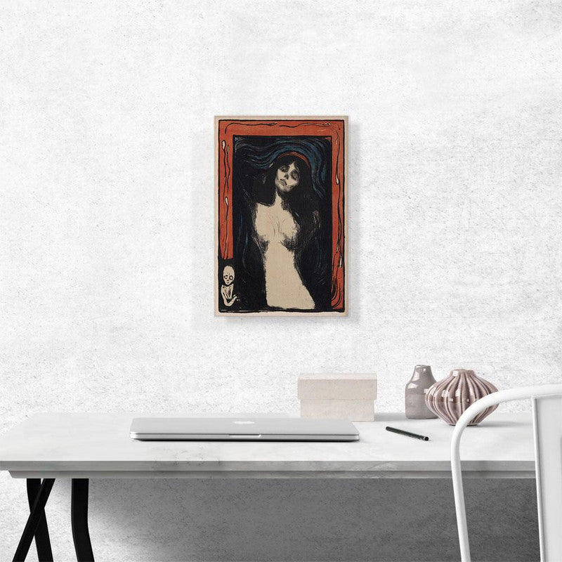 Madonna 1902 canvas art featuring elegant design and vibrant colors, perfect for home or office decor.