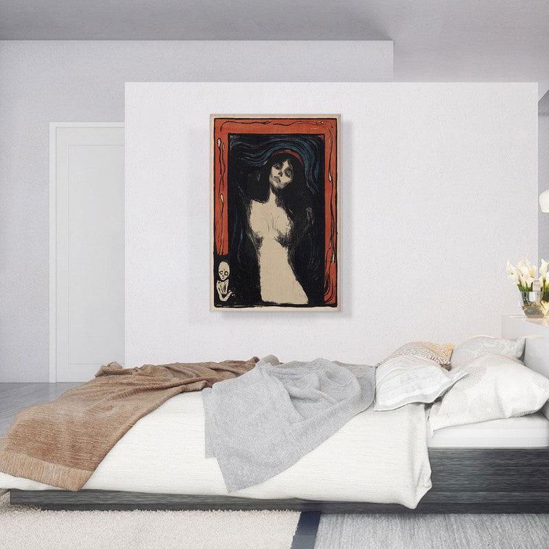 Madonna 1902 canvas art featuring elegant design and vibrant colors, perfect for home or office decor.