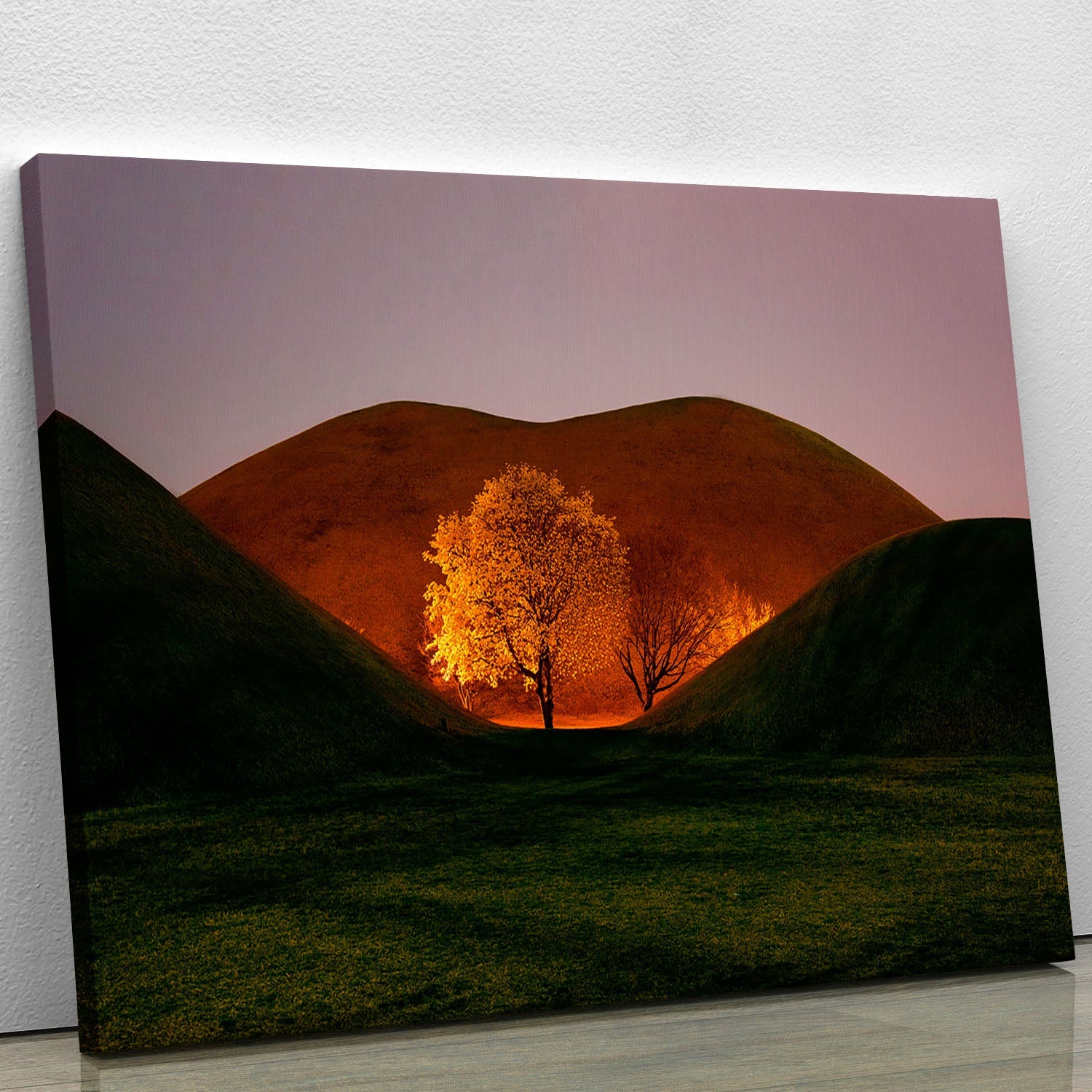 A beautiful Magnolia Canvas Print showcasing delicate magnolia flowers in soft colors, perfect for home or office decor.