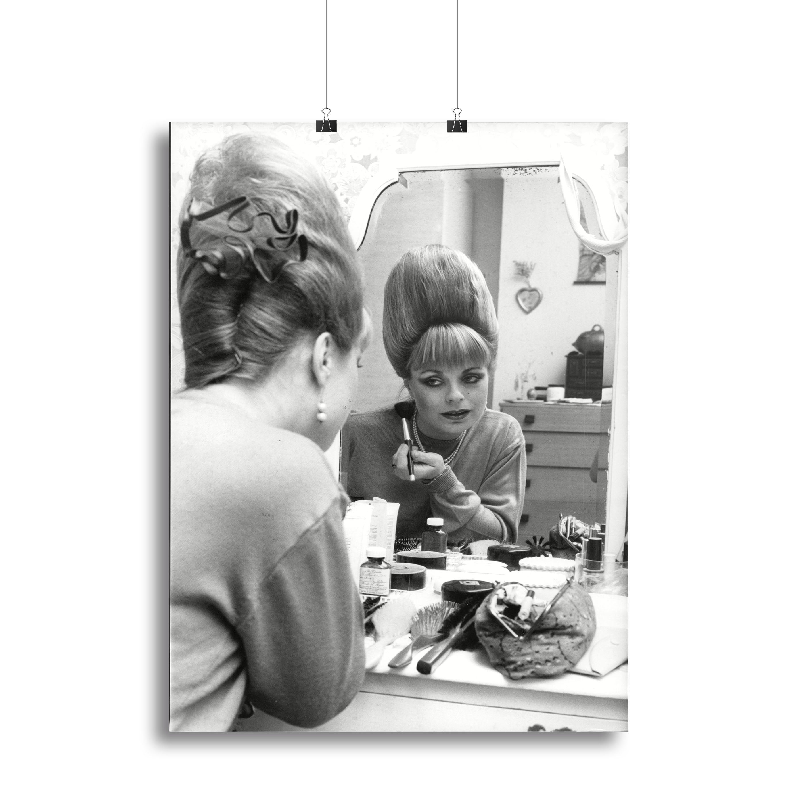 Mari Wilson canvas print featuring vibrant colors and modern design, perfect for home or office decor.