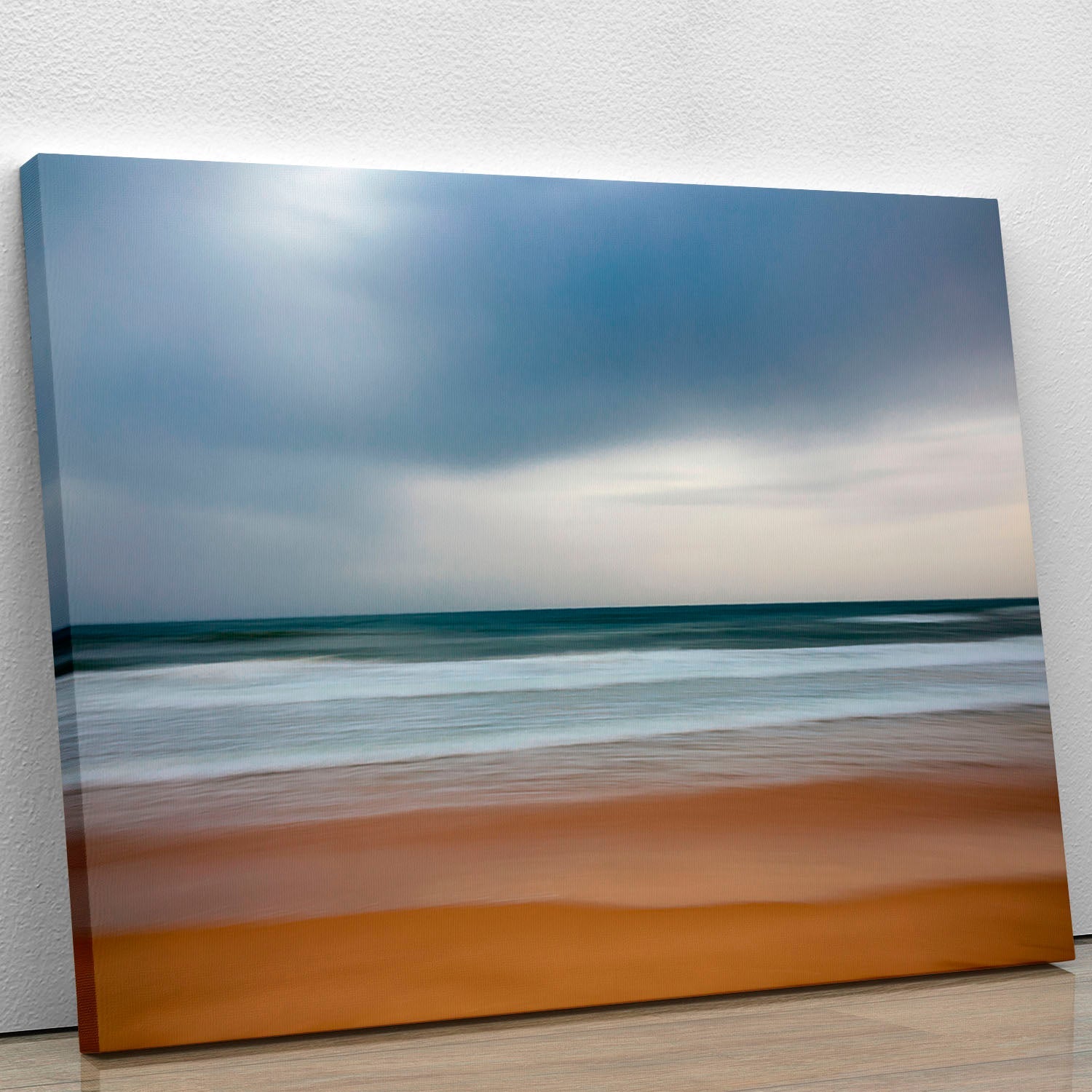 Maritime Wandering Canvas Print featuring a serene ocean scene with vibrant colors and intricate details, perfect for home decor.