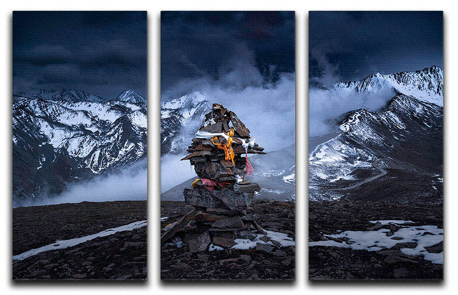 Marnyi Stone 3 Split Panel Canvas Print showcasing three high-quality canvases with a captivating design, perfect for enhancing any room.