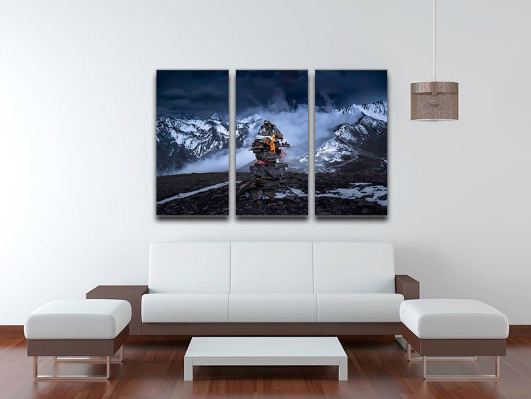 Marnyi Stone 3 Split Panel Canvas Print showcasing three high-quality canvases with a captivating design, perfect for enhancing any room.
