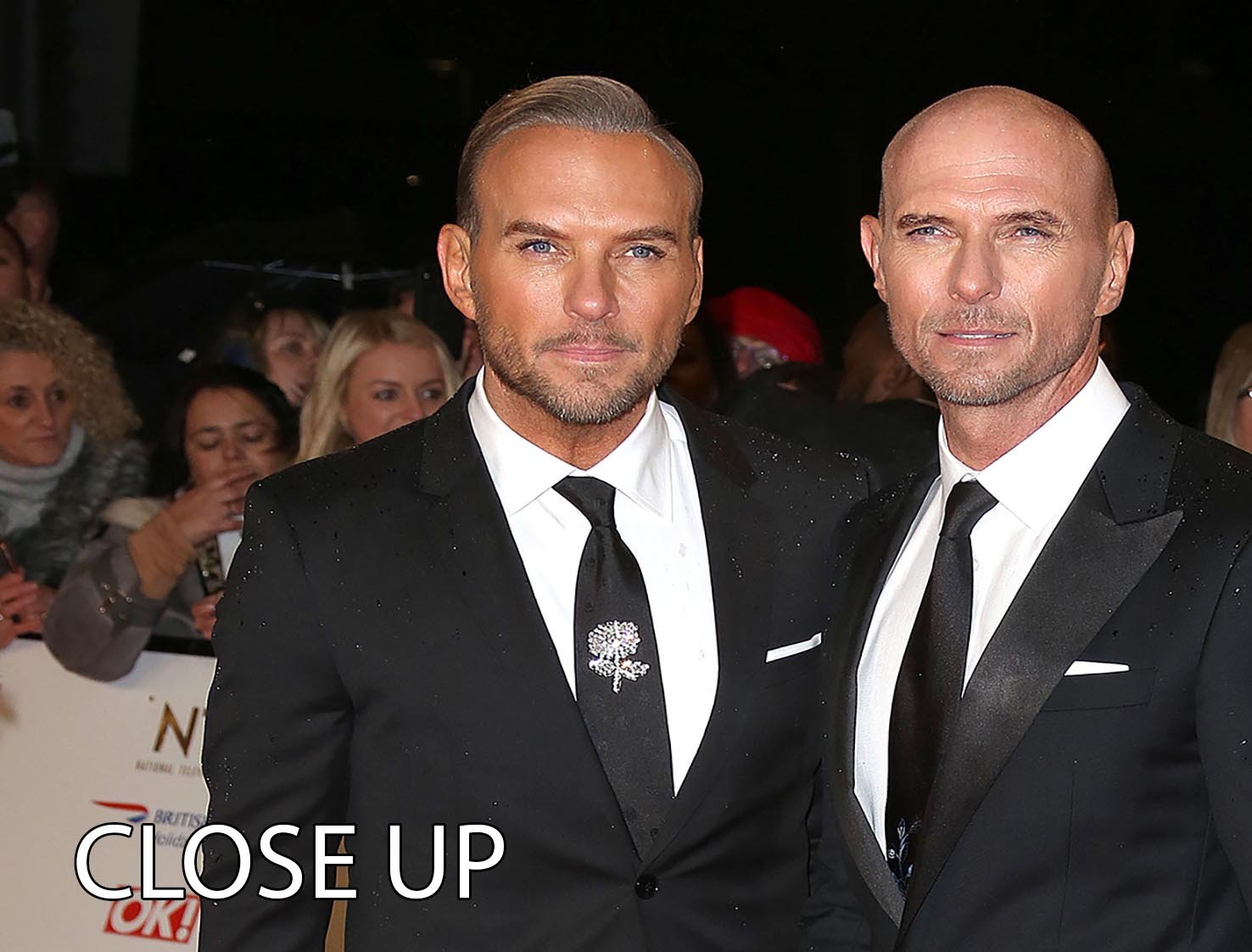 A beautiful 3-panel canvas print featuring Matt Goss and Luke Goss, showcasing vibrant colors and intricate details, perfect for home decor.