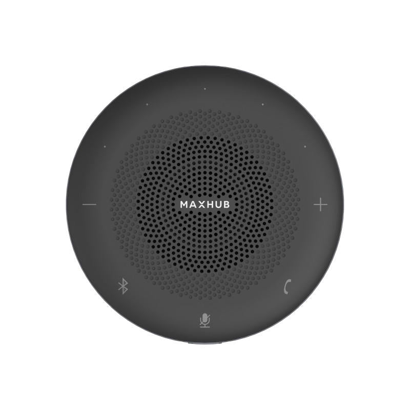 MAXHUB BT Speakerphone 3m, a sleek and portable Bluetooth speakerphone designed for clear conference calls with a 3-meter voice pickup range.