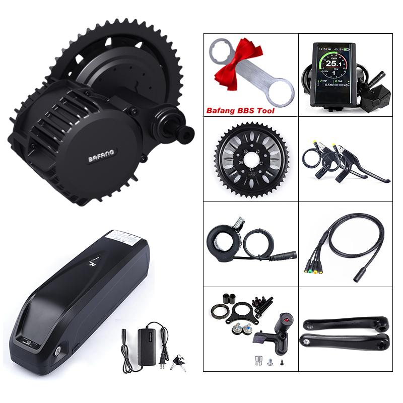 Mid motor 68mm BBSHD 52V 1000W mid drive motor for electric bicycles, showcasing its sleek design and robust build.