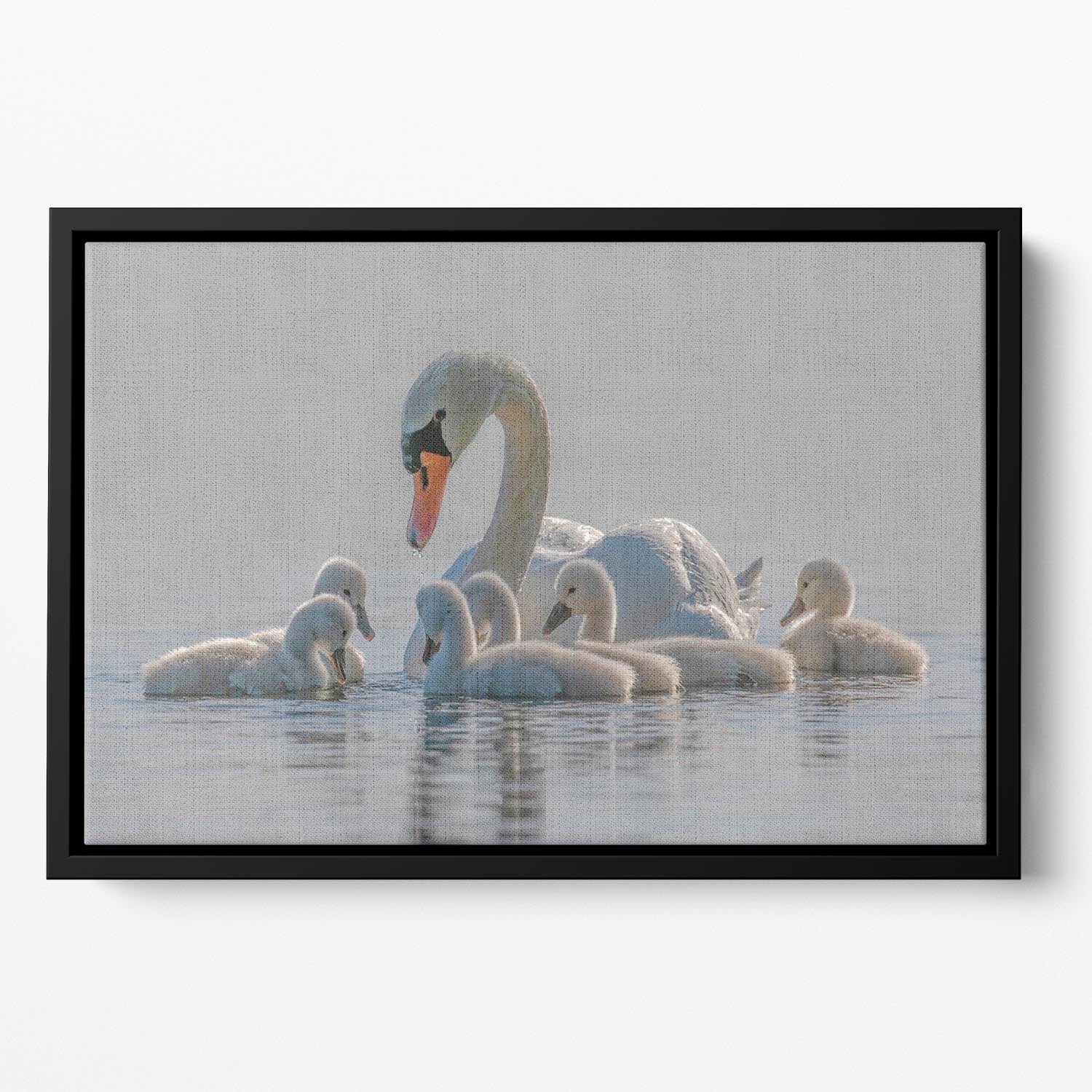 Floating Framed Canvas art featuring vibrant abstract design celebrating motherhood.