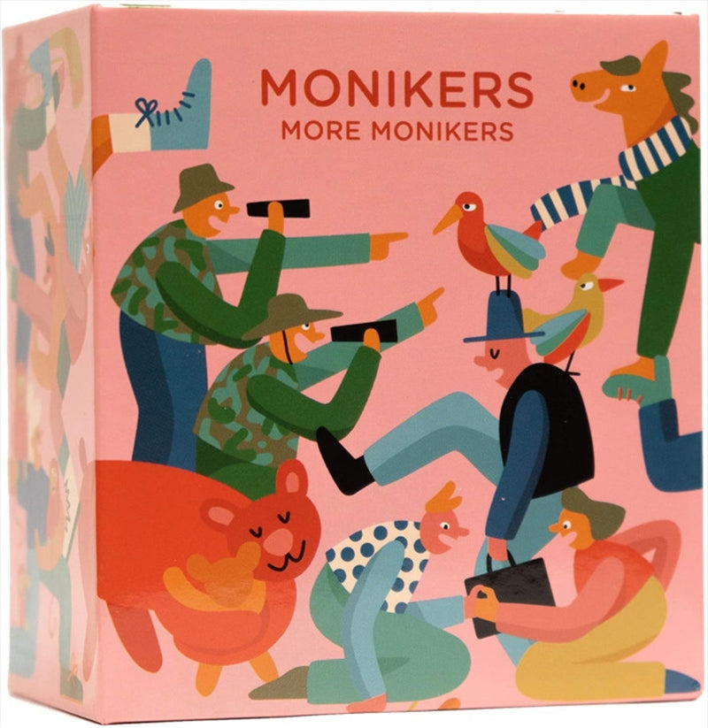 Monikers - More Monikers expansion pack featuring 440 new game cards for enhanced gameplay.
