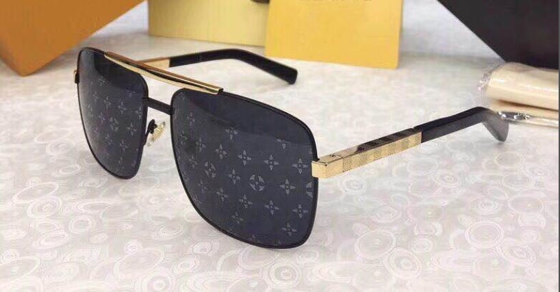 Stylish men's sunglasses with UV400 protection, featuring a full-frame design in various colors.