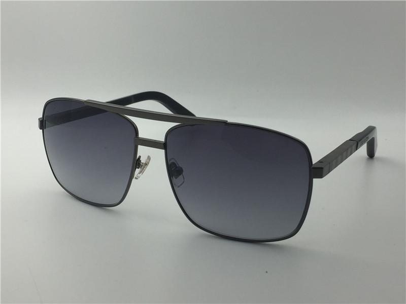 Stylish men's sunglasses with UV400 protection, featuring a full-frame design in various colors.