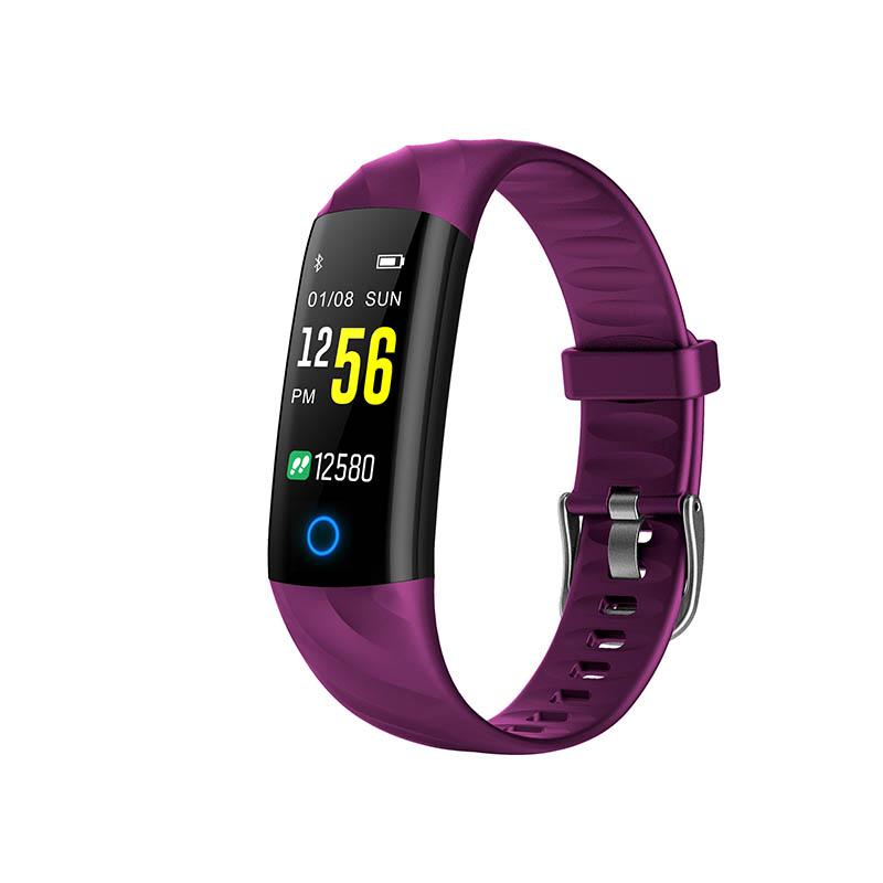 New Smart Wristband Bracelet in waterproof design, showcasing its color LCD display and lightweight structure.