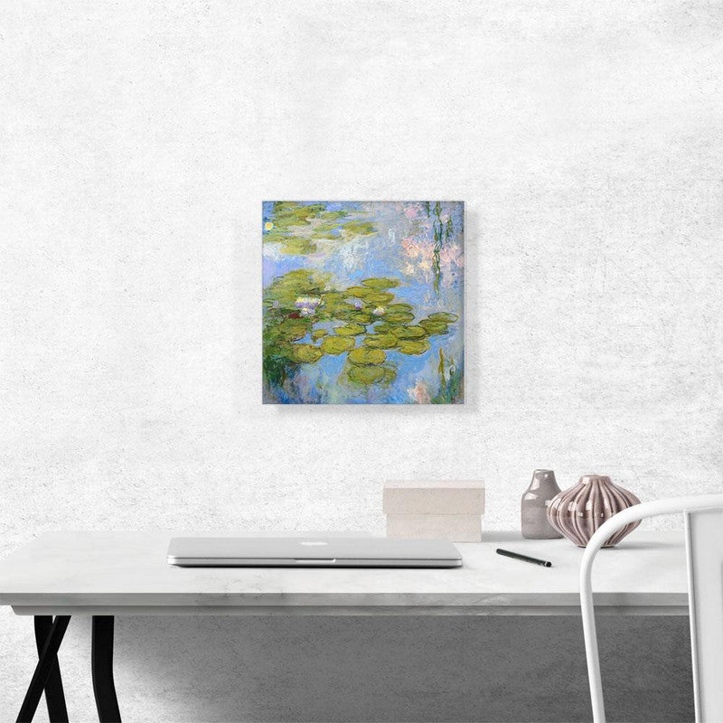 Nympheas 1916 canvas art featuring vibrant floral designs, perfect for home or office decor.