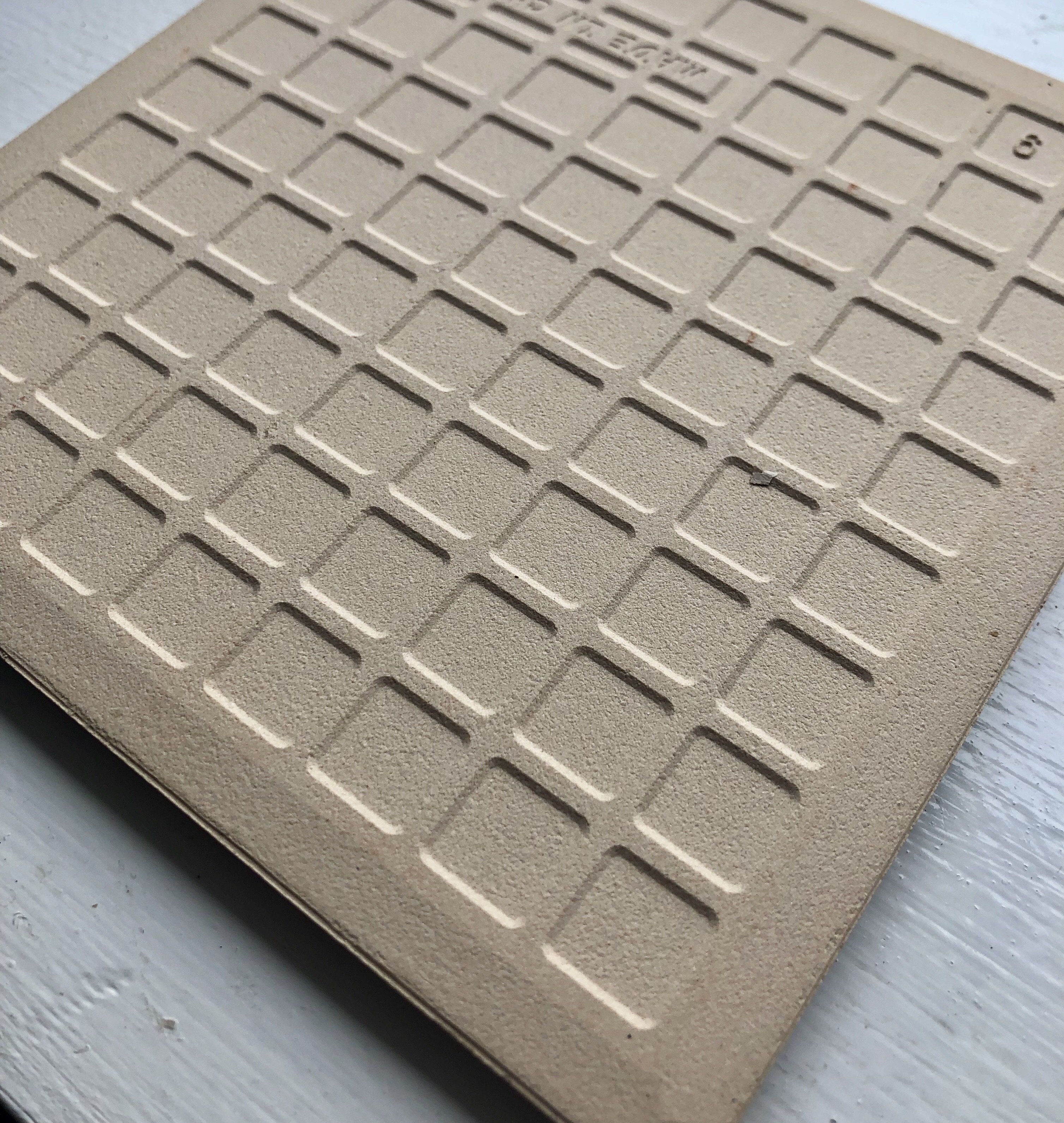 Ocean Storm Ceramic Tile featuring a vibrant ocean design, suitable for indoor and outdoor use, showcasing a shiny finish and smooth texture.