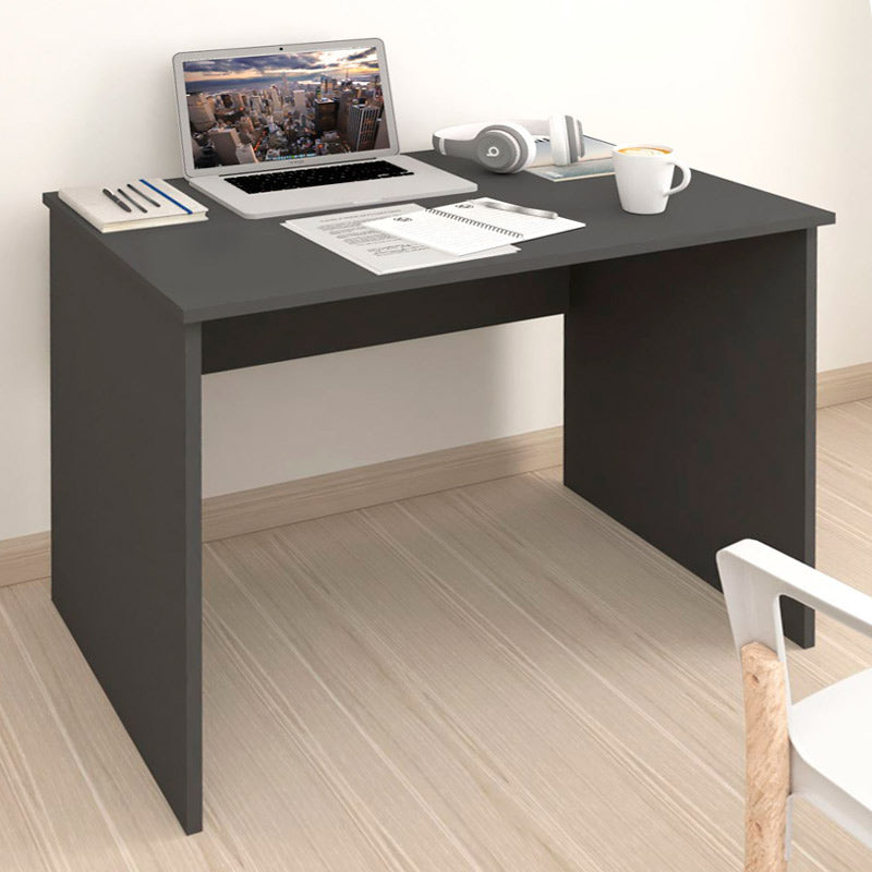 Office Desk BUENO in anthracite color, dimensions 90x60x74cm, showcasing a modern design suitable for home and office use.
