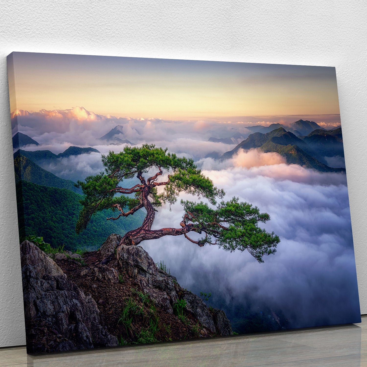 On The Rock canvas print featuring stunning artwork, perfect for home or office decor.