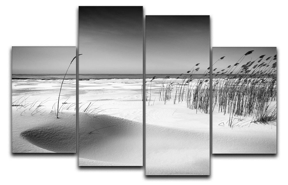 Orchestra 4 Split Panel Canvas artwork featuring four equal sections creating a cohesive and dynamic design.