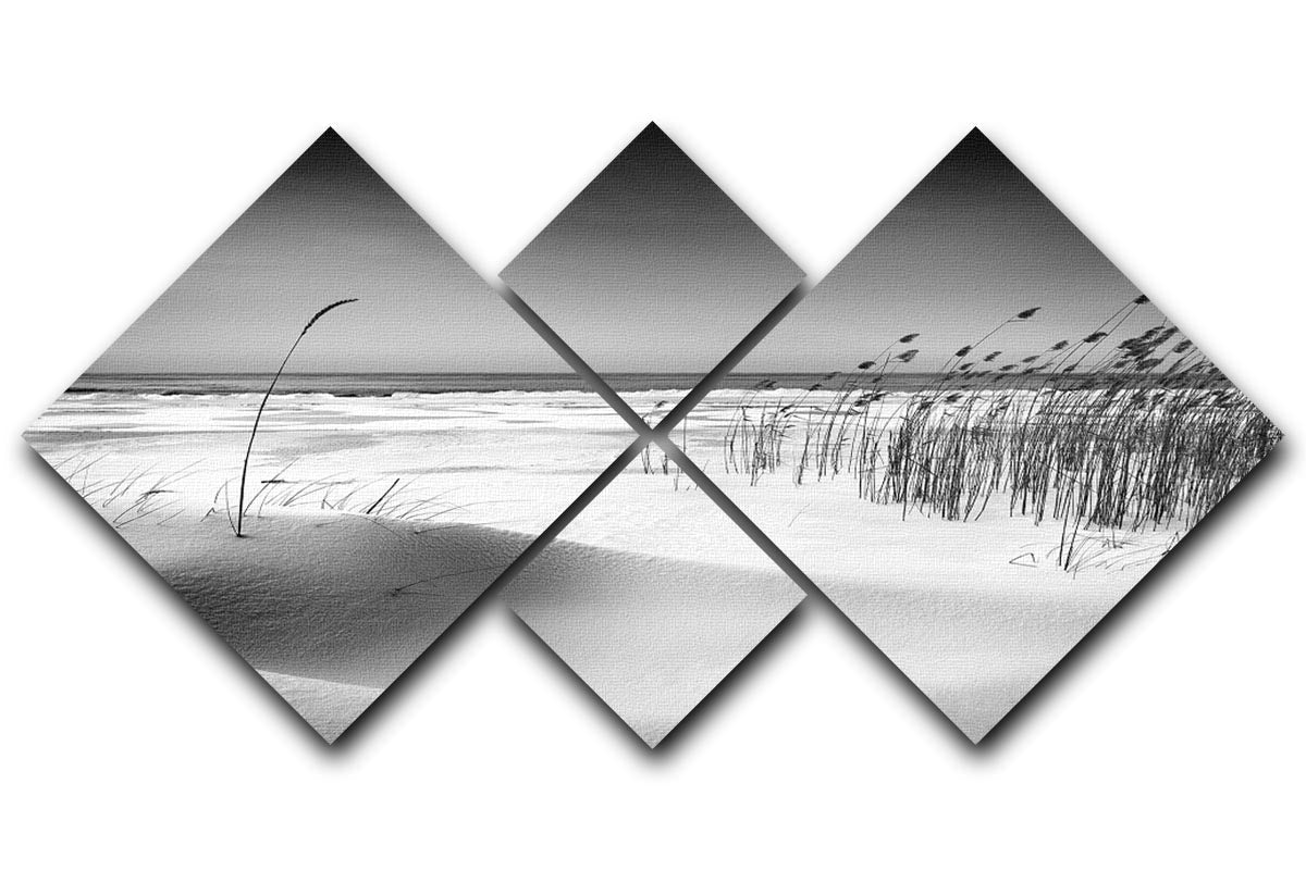 Orchestra 4 Square Multi Panel Canvas artwork featuring four equal square sections, beautifully arranged to create a cohesive design.