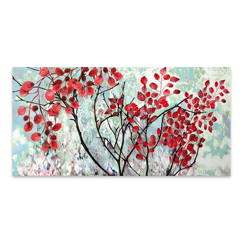 A vibrant 100x50cm digital canvas painting featuring colorful abstract designs, perfect for home or business decor.
