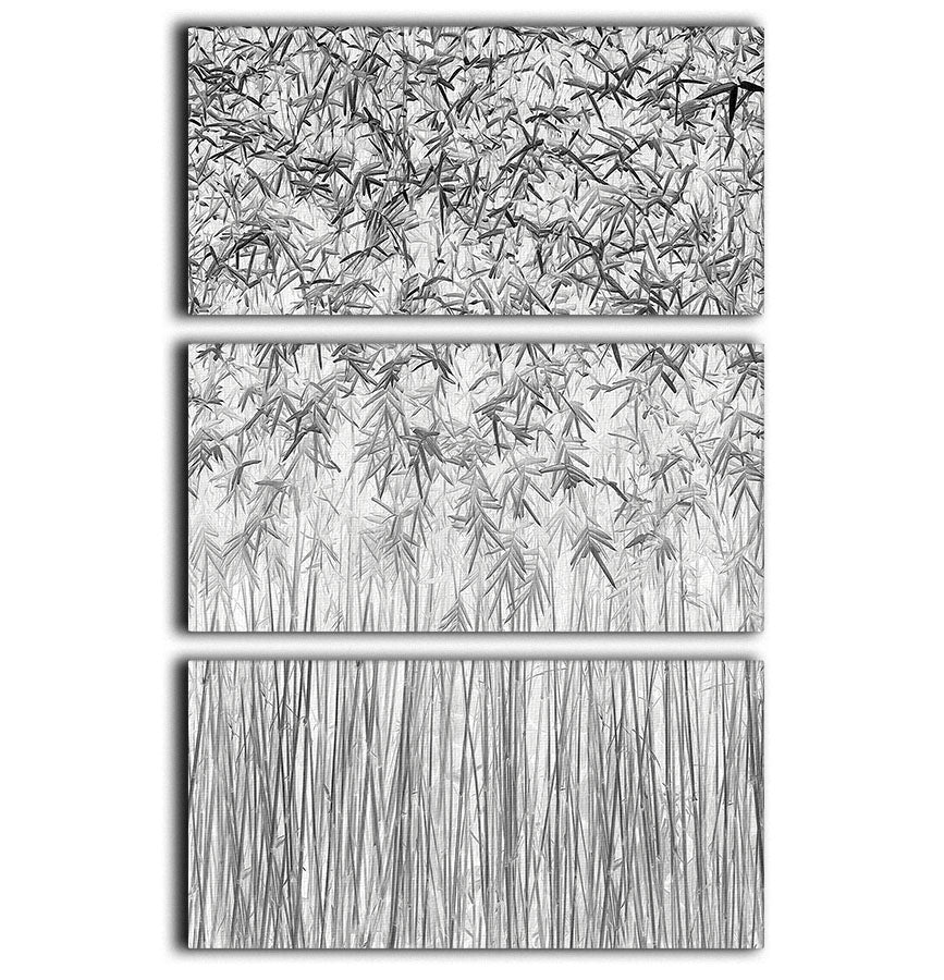 A beautiful 3-panel canvas print featuring modern art, enhancing the decor of a living space.