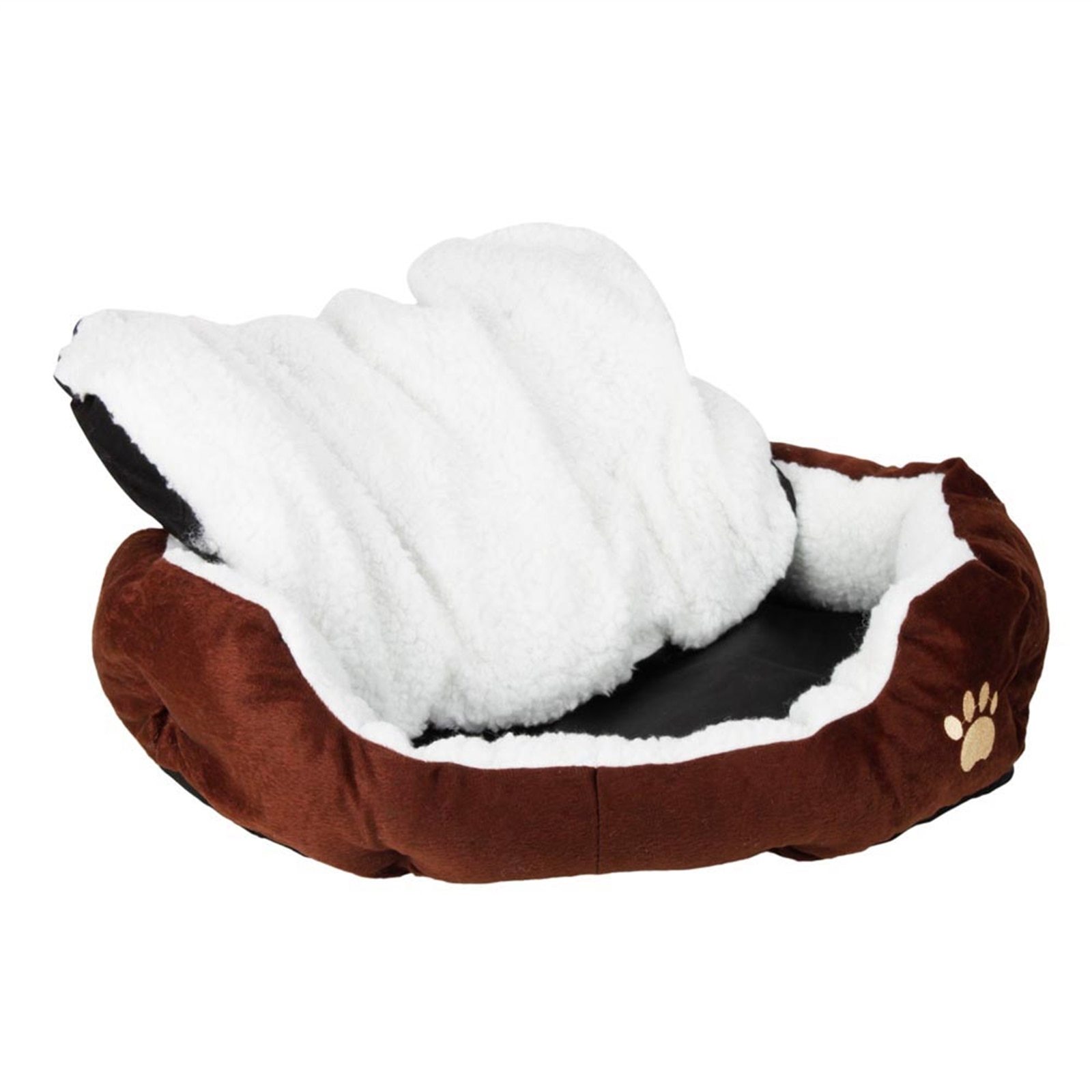 Warm and soft cotton pet dog cat pad bed mat in M size, perfect for providing comfort to pets.