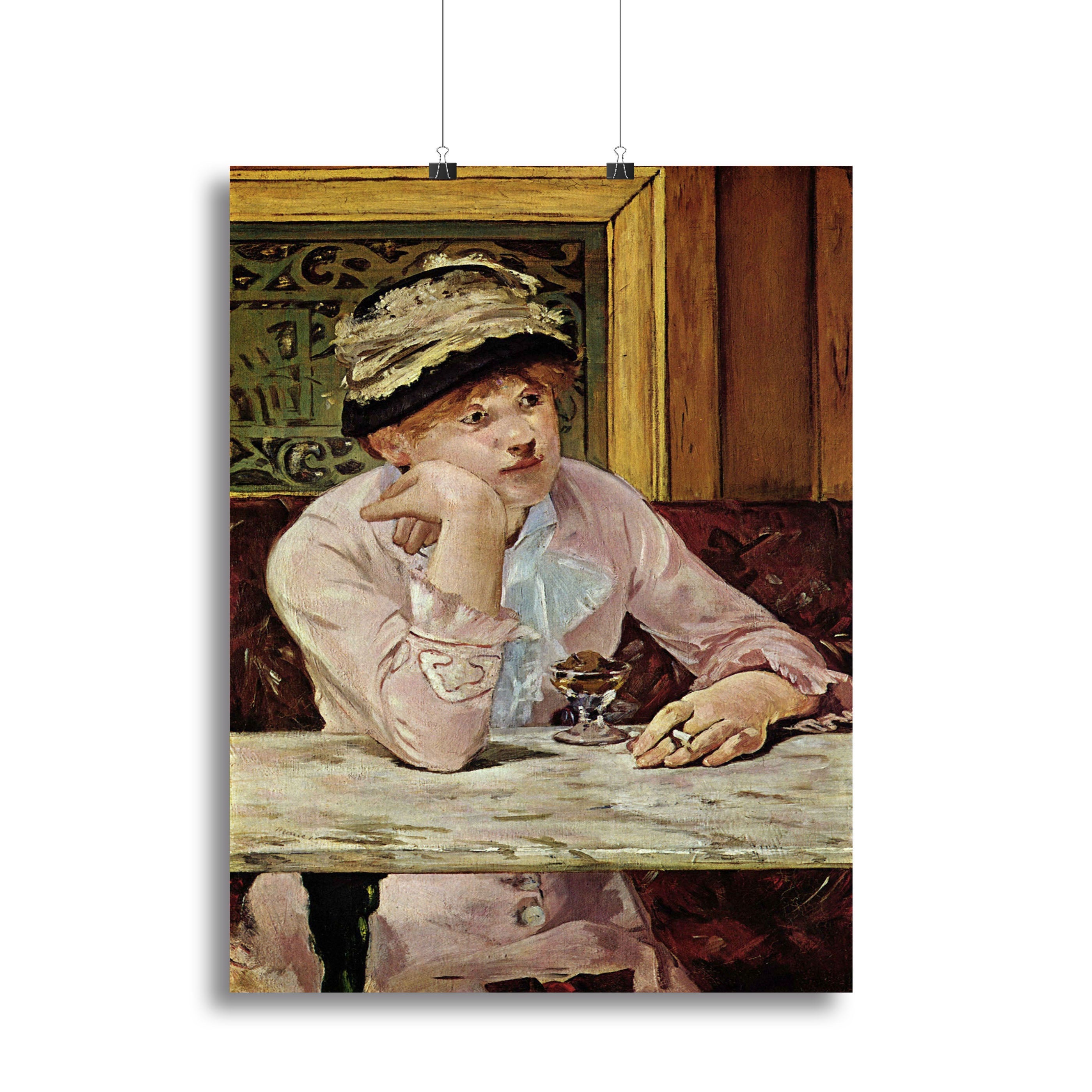 Pflaume by Manet canvas print showcasing vibrant colors and elegant design, perfect for home decor.