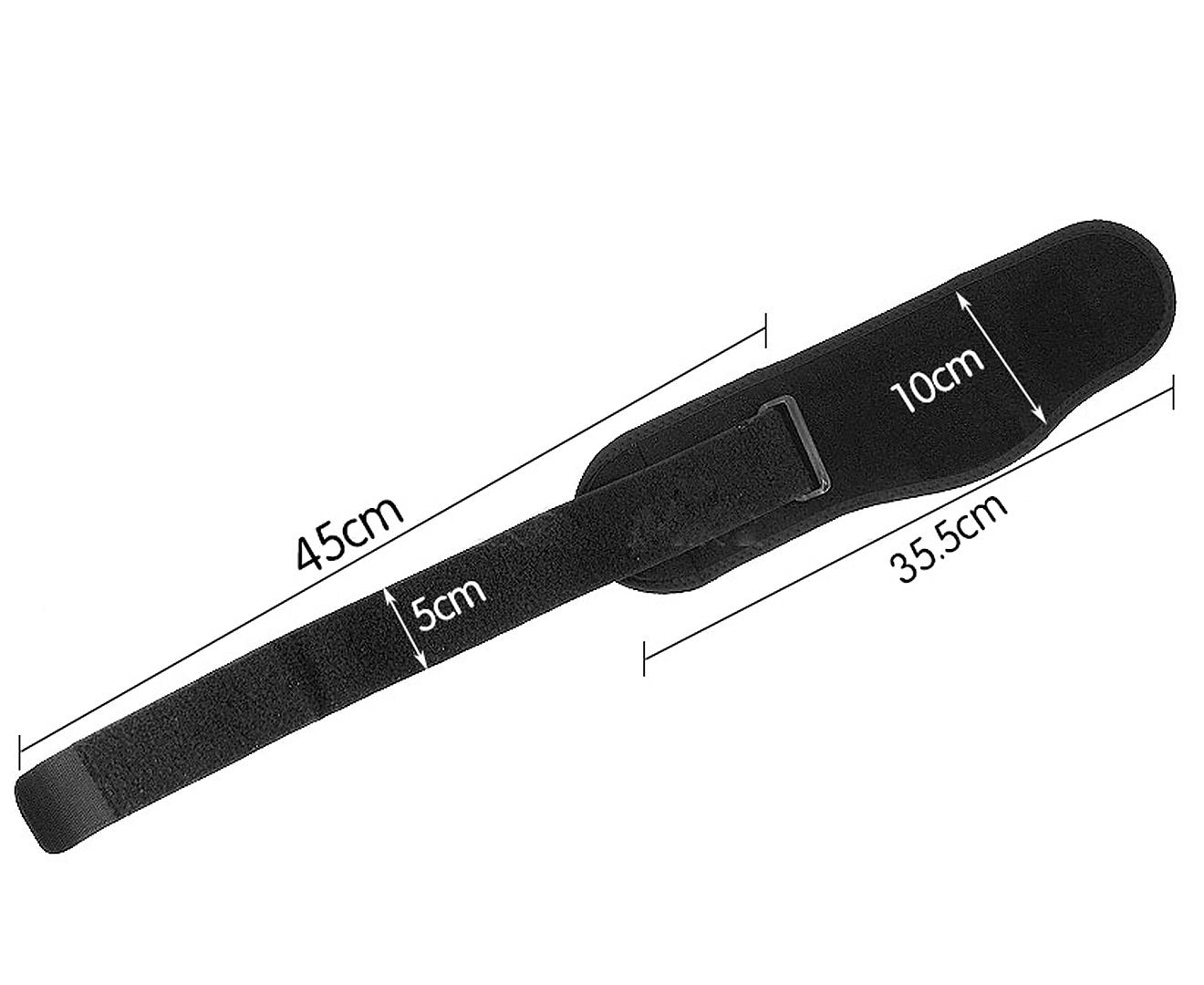 Powertrain Elbow Compression Bandage Support showcasing its 3-layer neoprene design for optimal comfort and support.