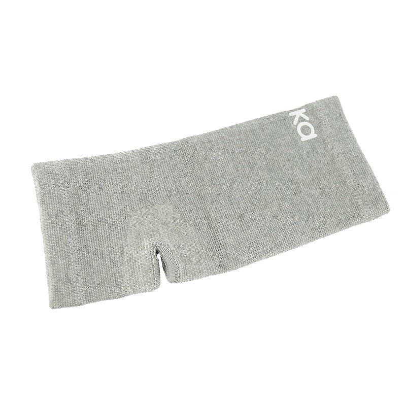 Powertrain Sport Ankle Compression Support Bandage Wrap in black, designed for ankle support and injury recovery.