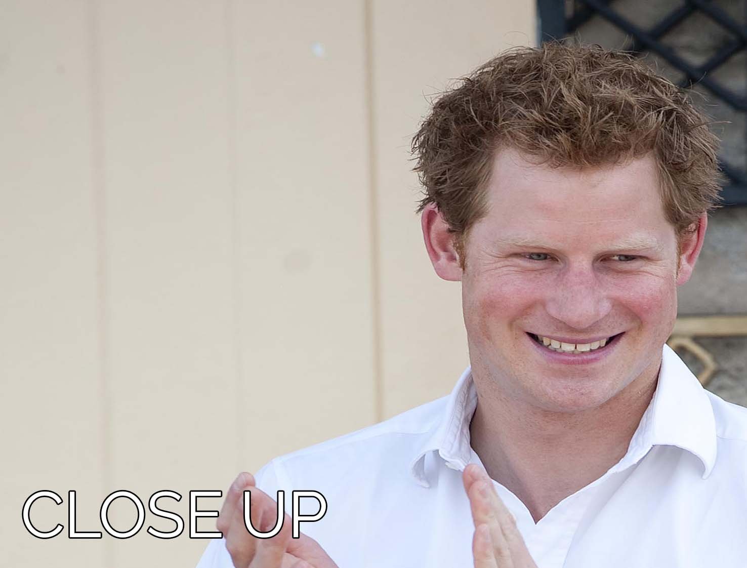 Three-panel canvas art featuring Prince Harry at a blind clinic in Lesotho, showcasing vibrant colors and detailed imagery.