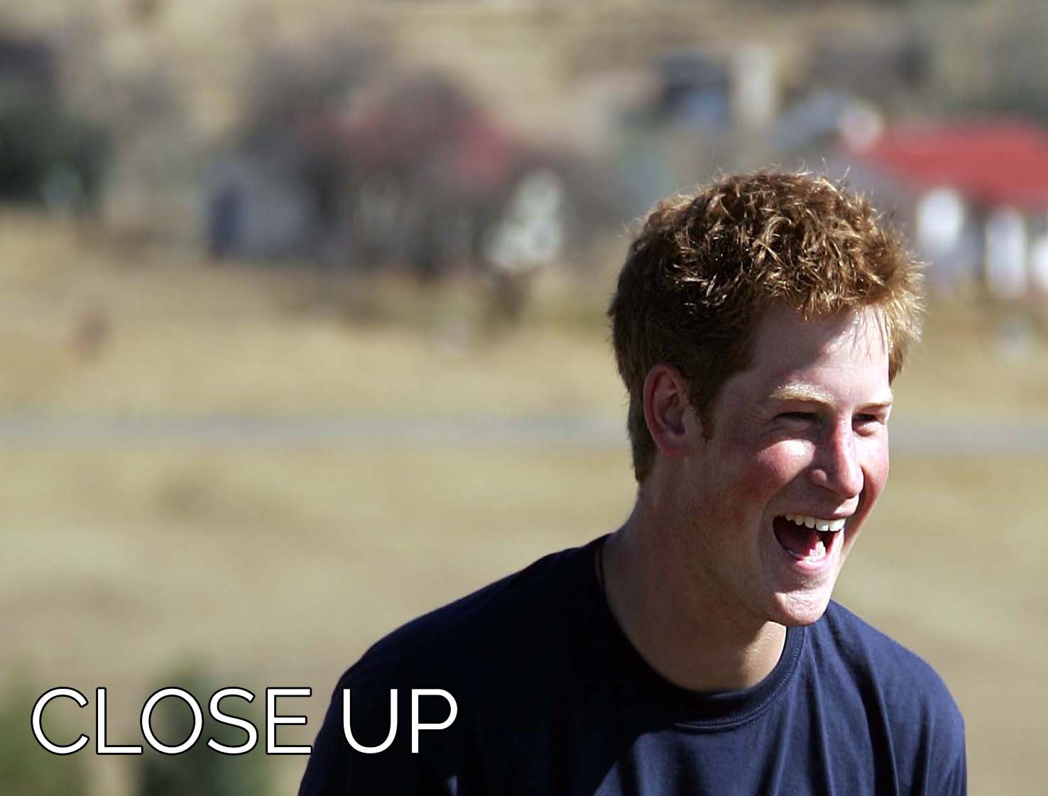 A stunning 3-panel canvas art depicting Prince Harry's efforts in building a school in Lesotho, showcasing vibrant colors and intricate details.