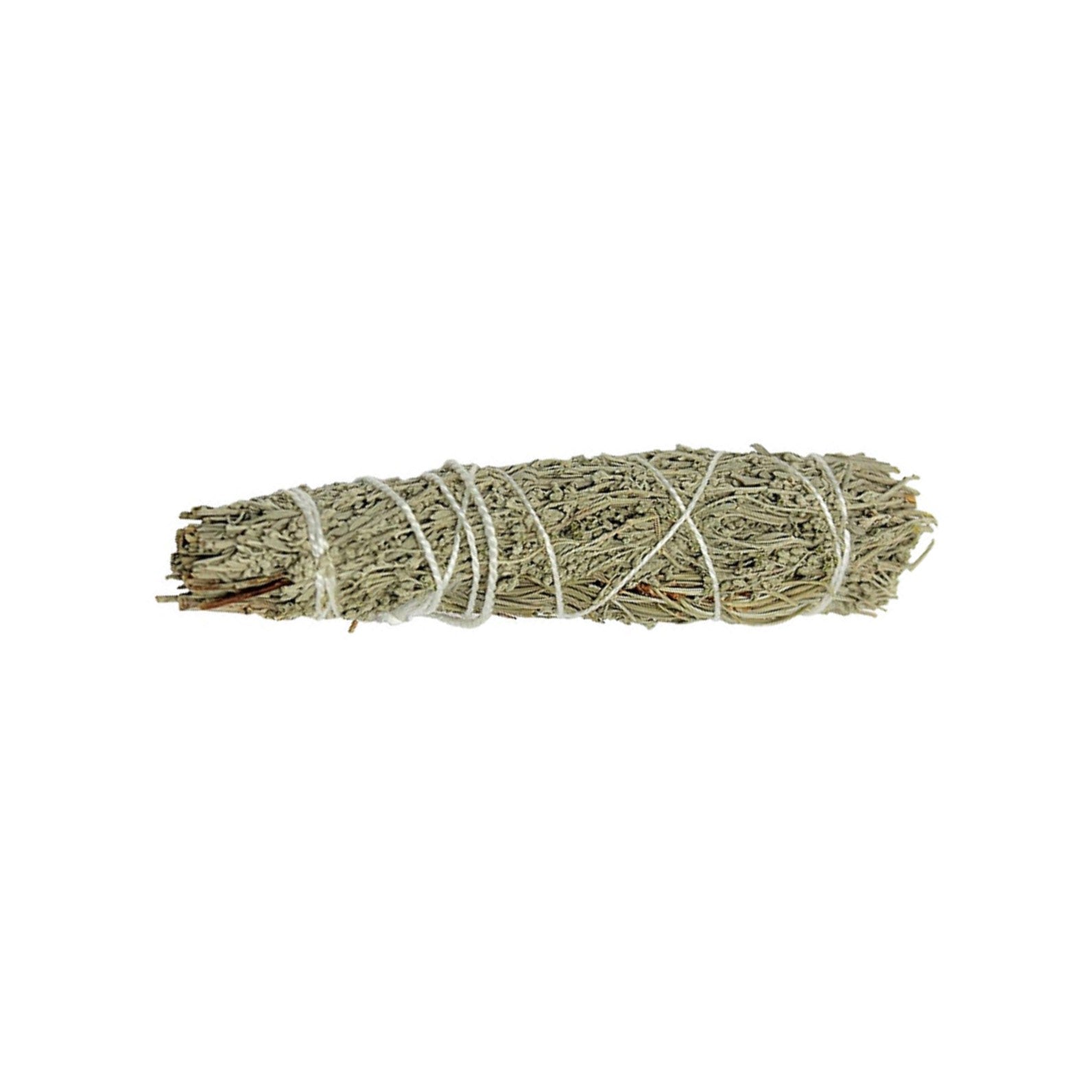 Prosperity Pinon Pine & Mountain Sage Smudge Stick, 8-9 inches long, featuring natural herbs for cleansing and prosperity.