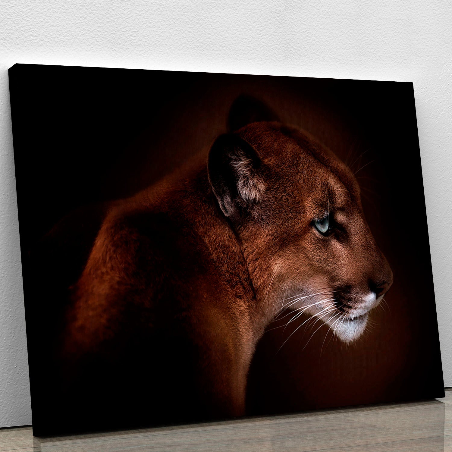 A vibrant collection of Puma canvas prints and posters showcasing modern art, nature scenes, and vintage designs.