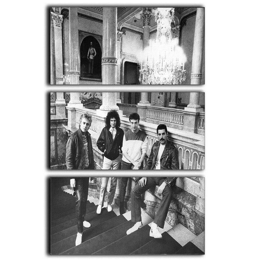 Queen in Vienna 3 Split Panel Canvas Print showcasing elegant design and vibrant colors, perfect for home decor.