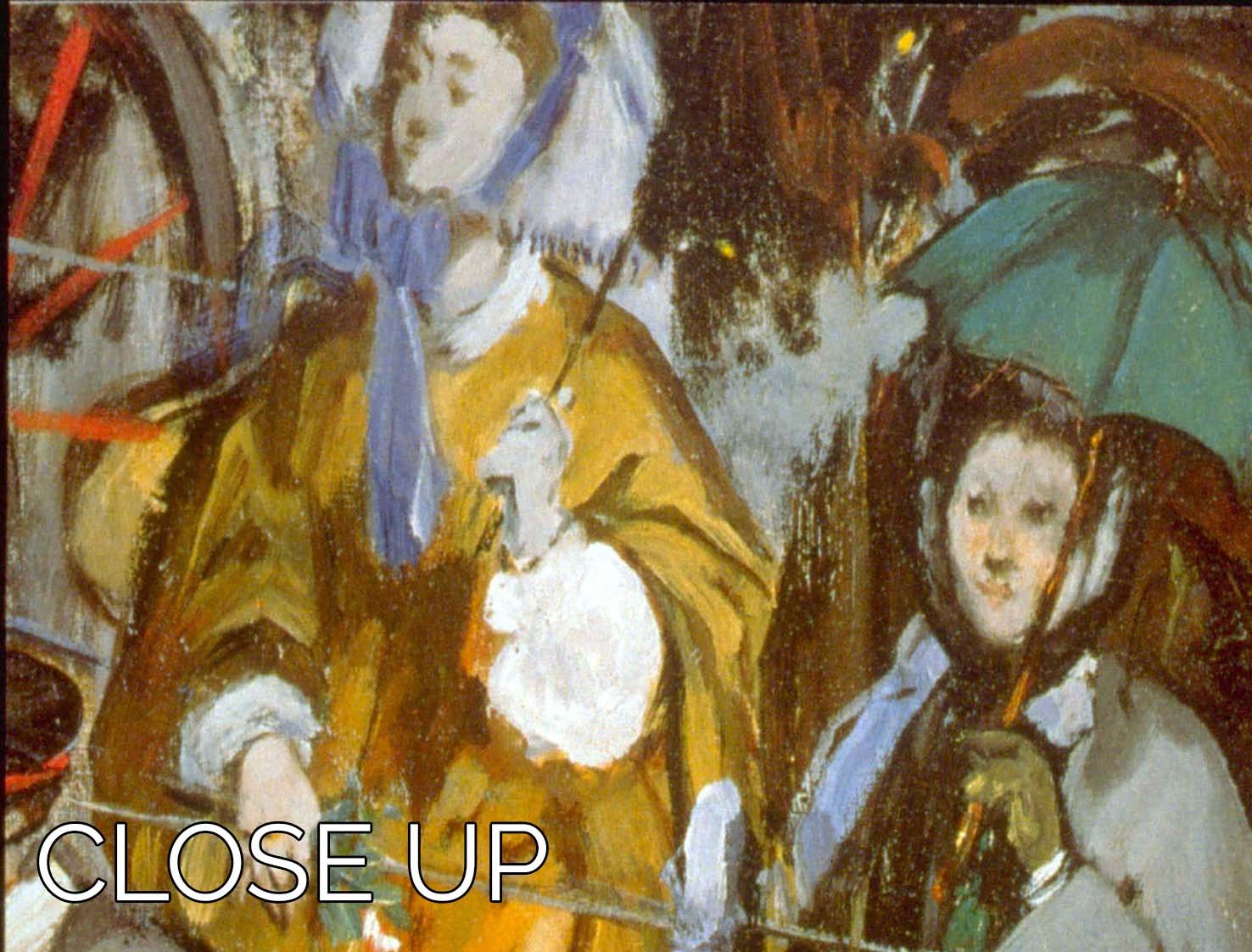 Racecourse by Manet 3 Split Panel Canvas Print showcasing vibrant colors and intricate details, perfect for modern decor.