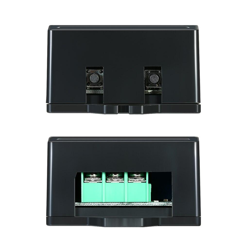 Relay Switch Controller for DC voltage detection, featuring a digital display and compact design, suitable for various electrical projects.