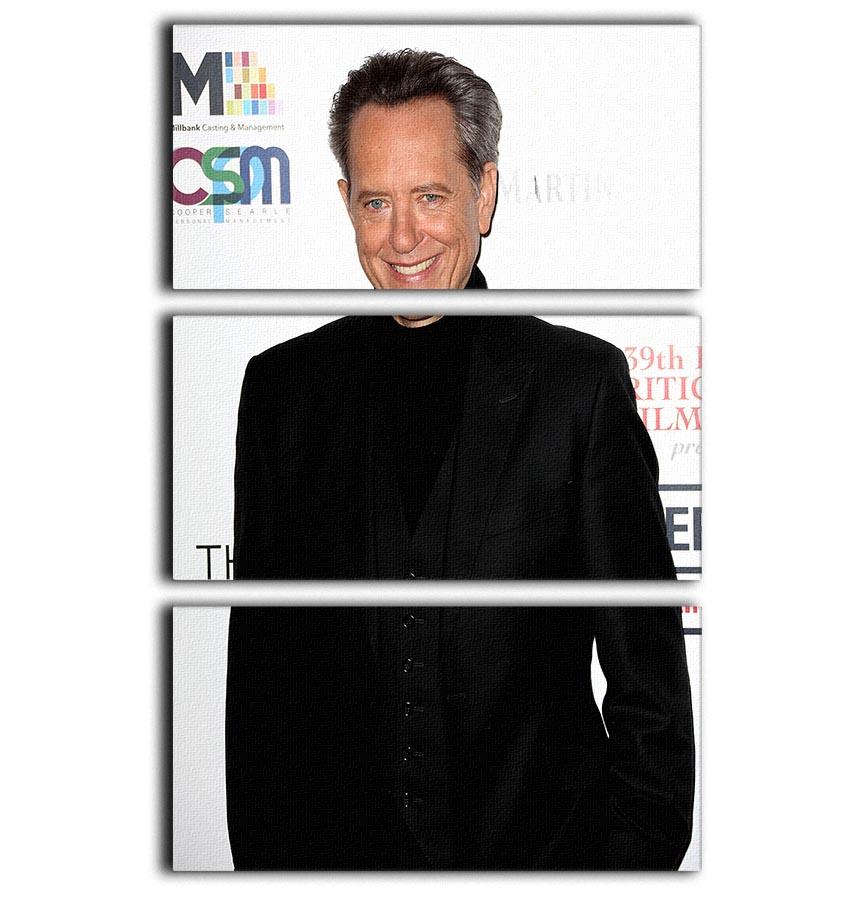 Richard E Grant black 3-panel canvas print showcasing elegant design for home decor.