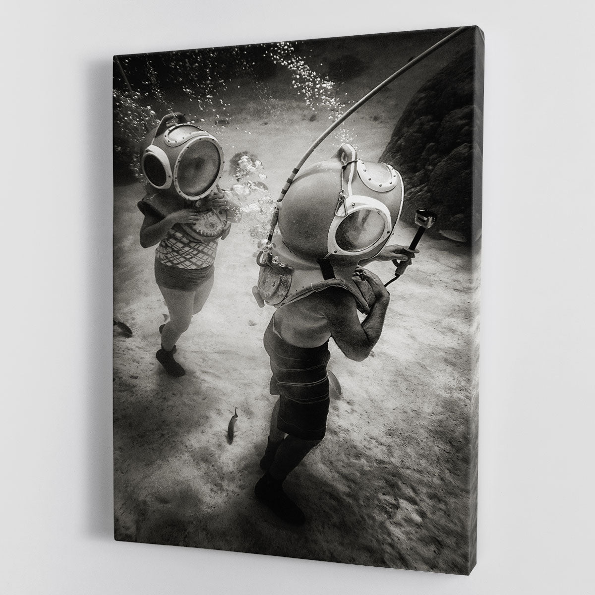 A beautiful canvas print of Ride Clear Water, showcasing serene water imagery that enhances any decor.
