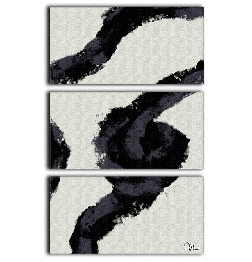 Rope 3 Split Panel Canvas Print featuring three high-quality canvases with a cohesive design, perfect for home decor.