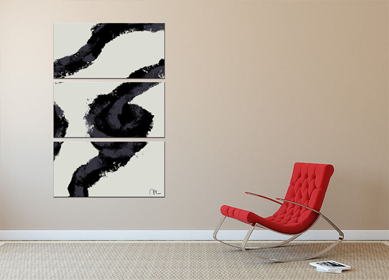 Rope 3 Split Panel Canvas Print featuring three high-quality canvases with a cohesive design, perfect for home decor.