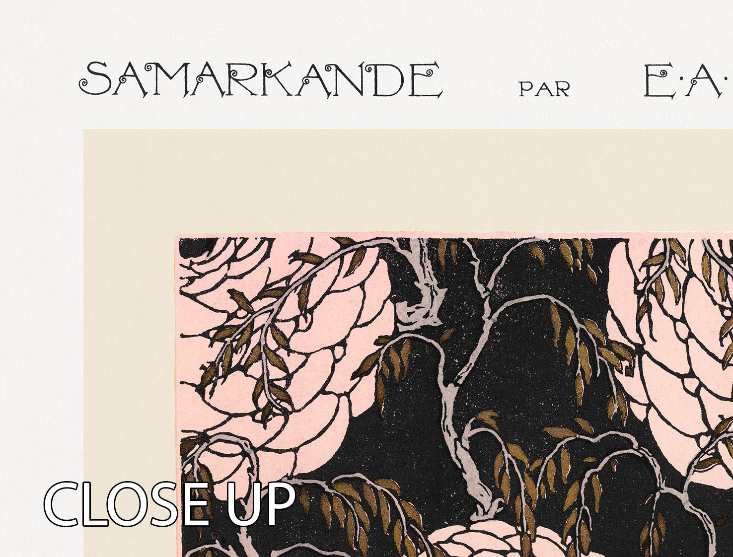 Samarkande 16 3 Split Panel Canvas Print featuring three high-quality canvases with a cohesive and captivating design.