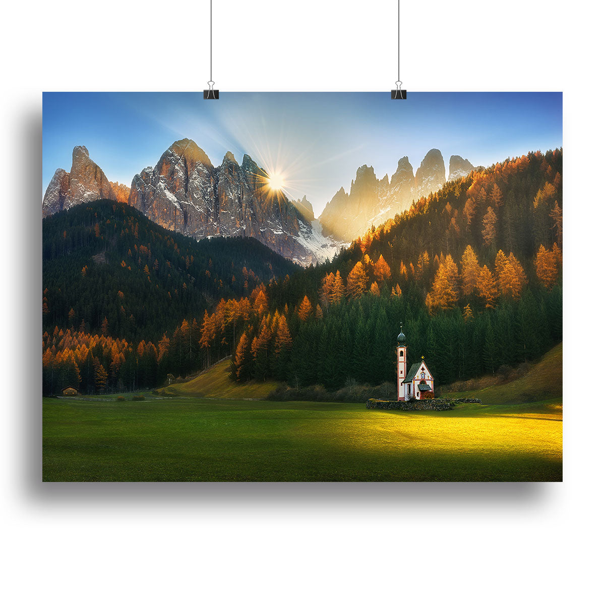 Santa Maddalena Canvas Print showcasing vibrant colors and intricate details, perfect for home or office decor.