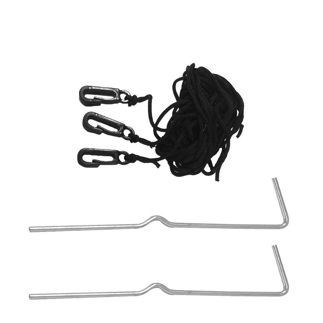 A 1.2M inflatable Christmas polar bear with LED lights, standing in a festive yard, showcasing its cheerful design and bright illumination.